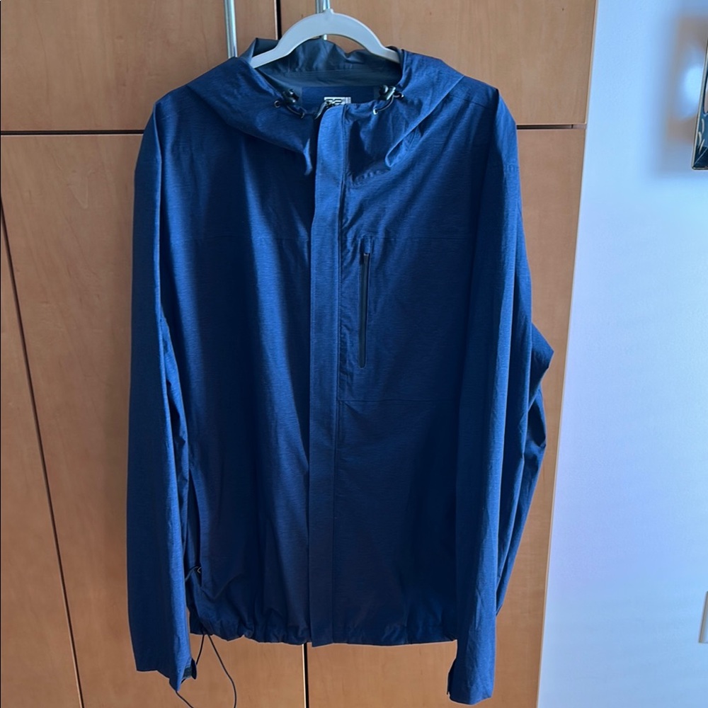 32 Degrees Blue Windbreaker Lightweight Zip-Up